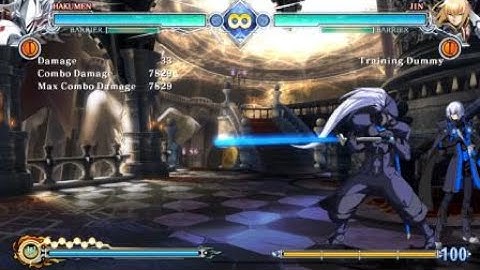 Hakumen throw loop 80%