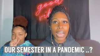 OUR FALL SEMESTER IN A PANDEMIC @ KENNESAW STATE | vlogmas day 4