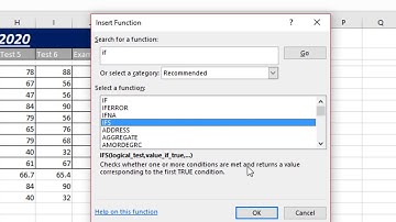 12. IGCSE ICT - Data Analysis - Function (IF)