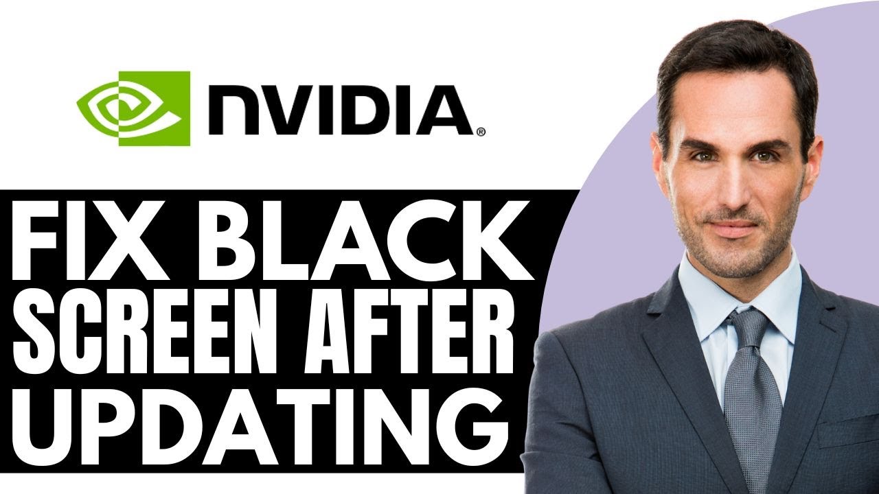 Как исправить черный экран после обновления драйверов Nvidia — (2025) Пошаговое руководство