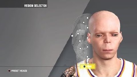 NBA 2K20 ALIEN FACE Creation