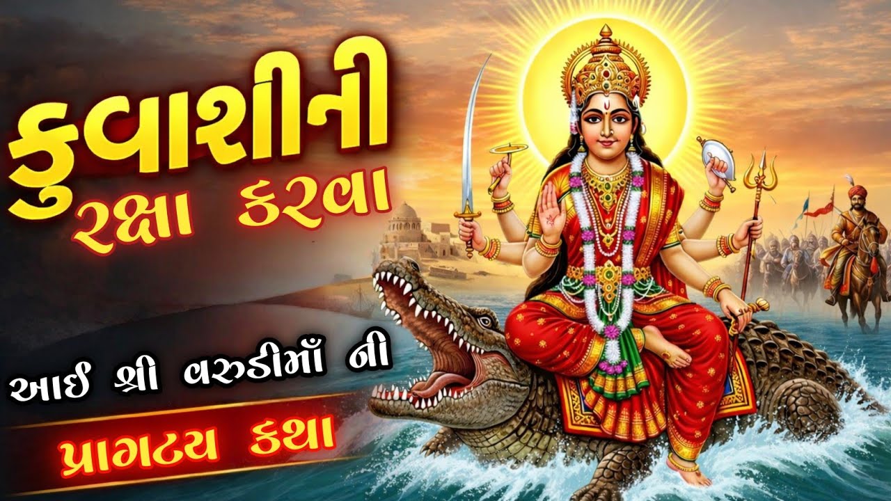 Aai Sri Varudi Mata Ni Bhakti Katha |આઈ શ્રી વરુડી માં નો પ્રાગટ્ય |કુવાશી ની રક્ષા ની અદભુત ગાથા 🔱 