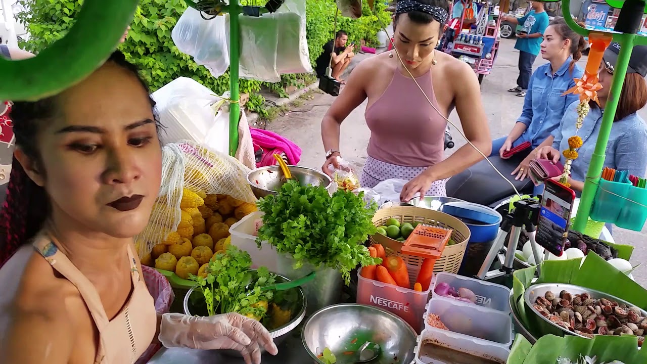 #Pakob MissBeer​ Raw Spicy Seafood Salad Thailand คลิปดังในอดีตยุคซาเล้งHotสุดขีด #เจ้เบียร์คนละยำ