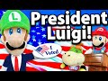 Crazy Mario Bros: President Luigi!