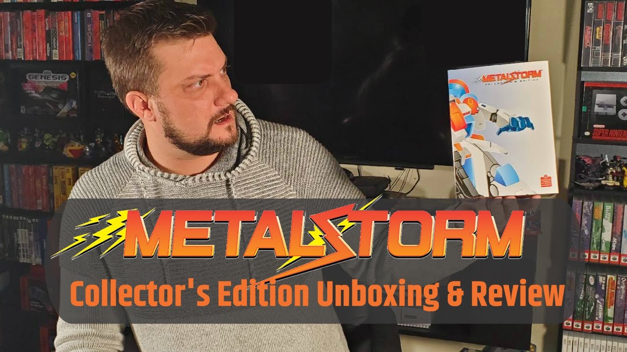 Metal Storm Collector's Edition  Review #retrobit #metalstorm #nes