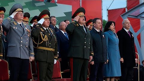 «Вечная память ушедшим героям!» Собрали главное из речи Лукашенко на параде Победы в Минске