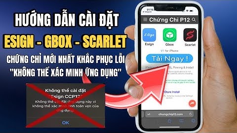 CÀI ĐẶT ESIGN MỚI NHẤT 2025 | FIX LỖI XÁC MINH ỨNG DỤNG VÀ HỖ TRỢ MỌI THIẾT BỊ VÀ MỌI PHIÊN BẢN IOS