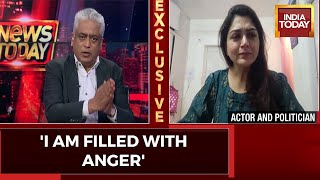 BJP's Khushbu Sundar Breaks Down On Rajdeep Sardesai's Show Speaking About Bilkis Bano