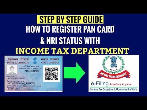 How To Register Your Pan Card & NRI Status With IT Dept: A Step By Step Guide.
