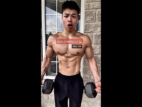 PRO TIP ON HOW TO ACTUALLY BUILD MUSCLE