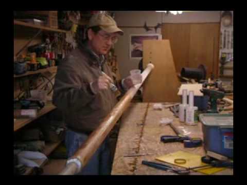 Thrifty wooden mast making with Duckworks - YouTube