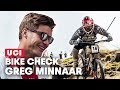 Greg Minnaar's Santa Cruz V10 DH Bike Check l UCI MTB World Cup 2019