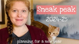 Planning for our 202425 Homeschool Year