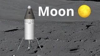 How to land on moon in Spaceflight simulator