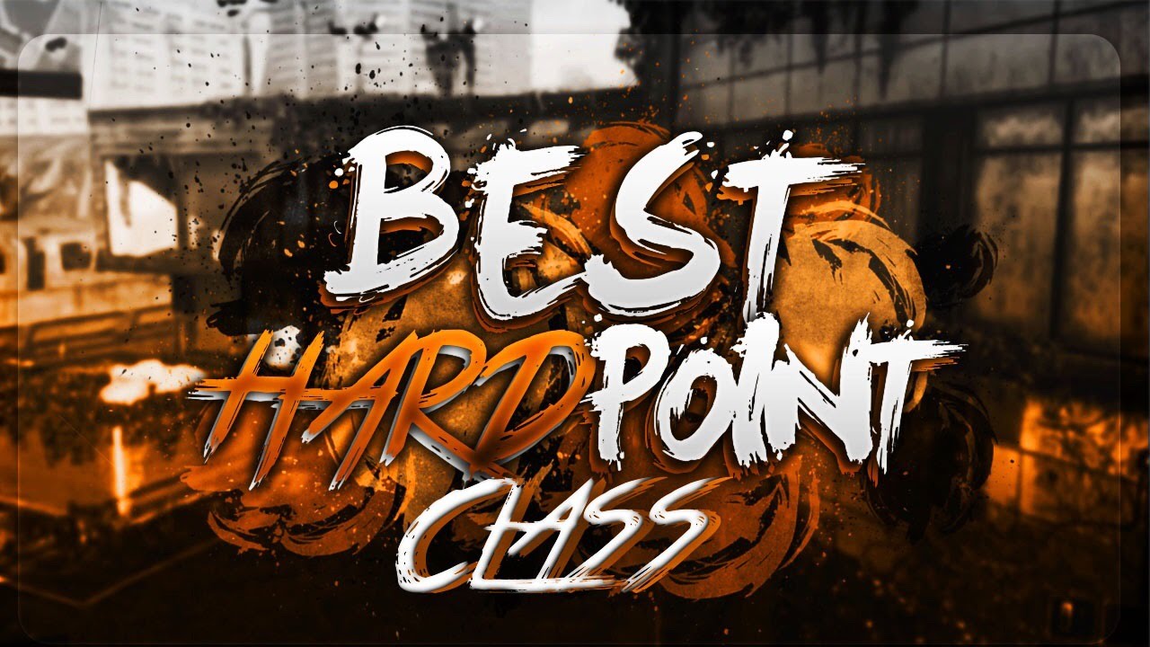 Black ops 3 BEST HARDPOINT CLASS EVER!!