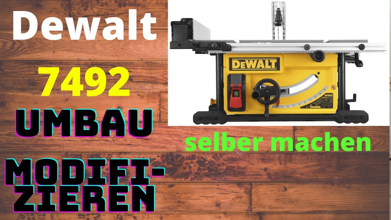 Sanftanlauf bei der DeWALT DWE 7492 nachrüsten