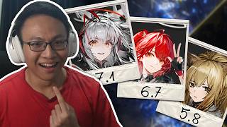 My 6-Star Arknights Power Scale Ranking