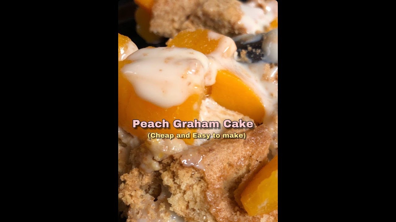 New Peach Graham Cake (Cheap and Easy to make) Filipino Dessert YouTube