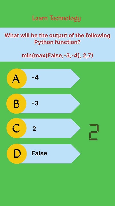 Python MCQ #pythontutorial #pythonmcq #programming #shorts - YouTube