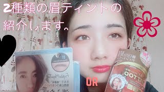 【紹介】2種類の眉ティント