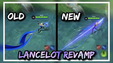 LANCELOT REVAMP OLD vs NEW SIDE by SIDE COMPARISON - MOBILE LEGENDS BANG BANG