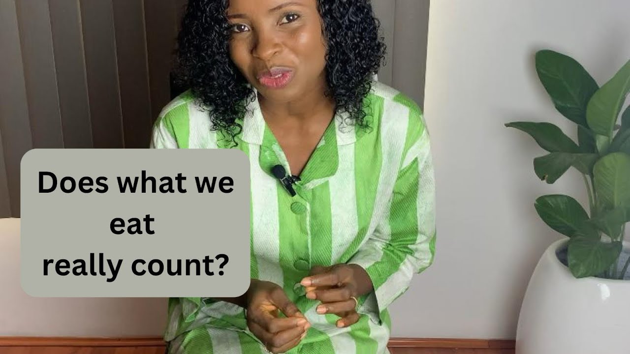 Does what we eat really matter? - YouTube
