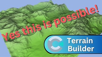 A working terrain builder in construct 3