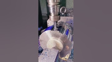 Close-up of 4-axis steel machining, do you need such a CNC machine?#cncmachine #cncmachining #cnc
