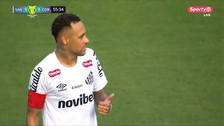 Famous Neymar jr  Vs  Corinthians | 1 ASSIST | MOST CHANCES CREATED | Profile