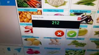 Fruits Vegetable POS software | billing software | weight scale screenshot 2