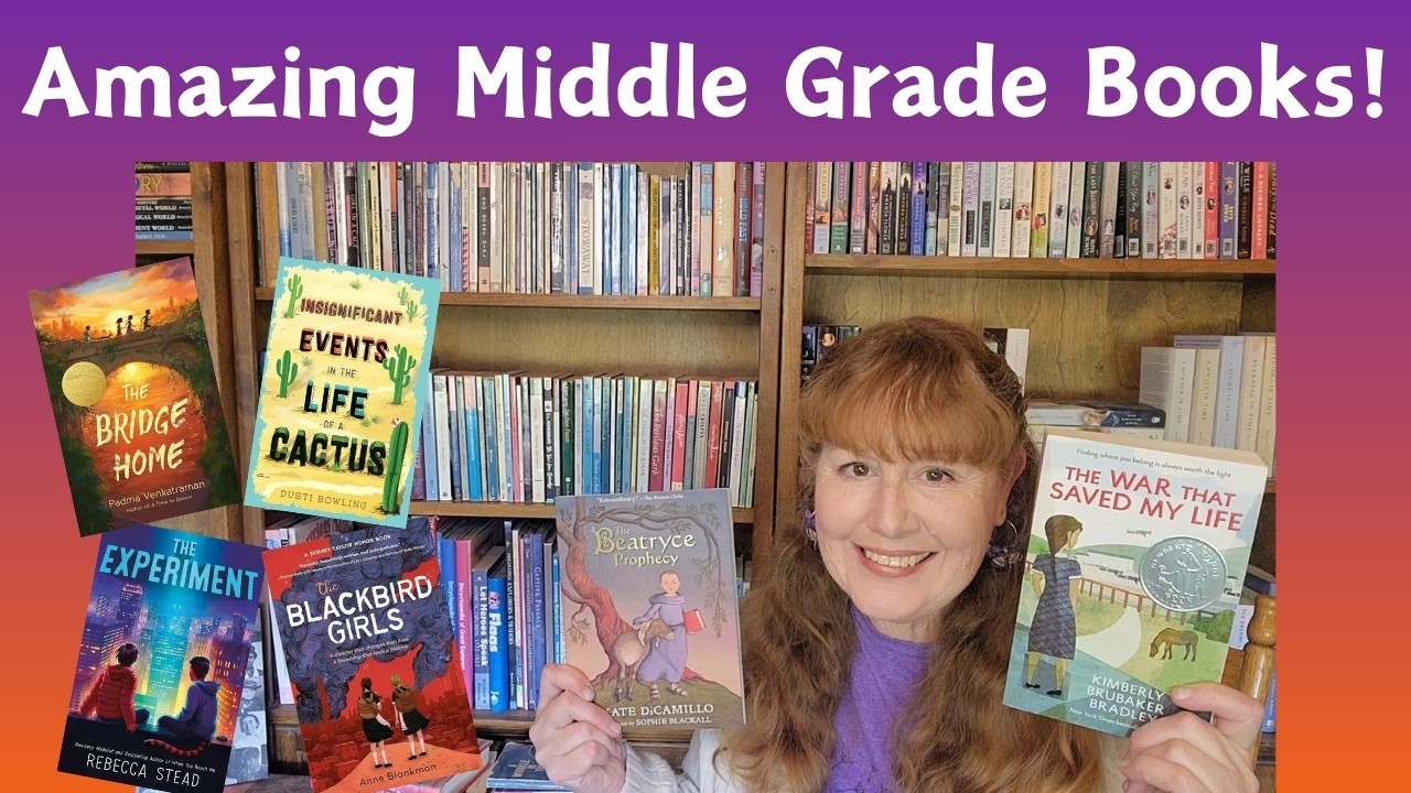 Middle-Grade March 2026: 30+ Books in My Pile of Possibilities! ~ Hosts, Prompts, & More!