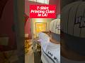 Print T-Shirts in this Class on Saturday in Los Angeles! #tshirt #printing #class #losangeles #la