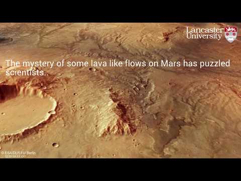 Mystery of lava like flows on Mars solved by scientists