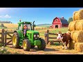 Vehicles Help Animals | Rescue Vehicle Rhyme for Kids | Nursery Rhymes & Songs for Children