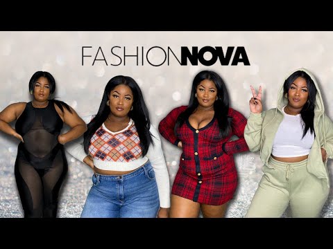 FASHION NOVA CURVE TRY ON HAUL - WINTER INTO SPRING PLUS SIZE CLOTHING 2021  