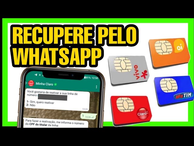 Como recuperar um número de celular cancelado por falta de recarga? -  Positivo do seu jeito