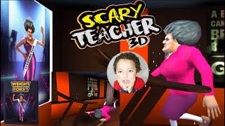 Scary Teacher 3D | Weight For It Broma con Caminadora de Gym screenshot 4