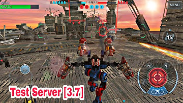 War Robots: Test Server [3.7] New Carrier Map - Gameplay