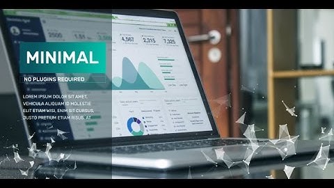 Minimal Slideshow | After Effects Template | Video Displays