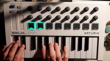 The Pink Panther Theme | Live MIDI looping cover - Arturia Minilab MK2