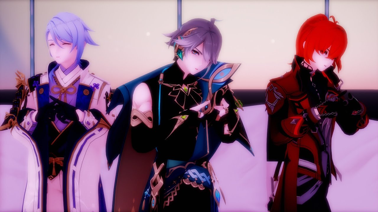 [GI][Ayato/Alhaitham/Diluc] 桃源恋歌/Tougen Renka