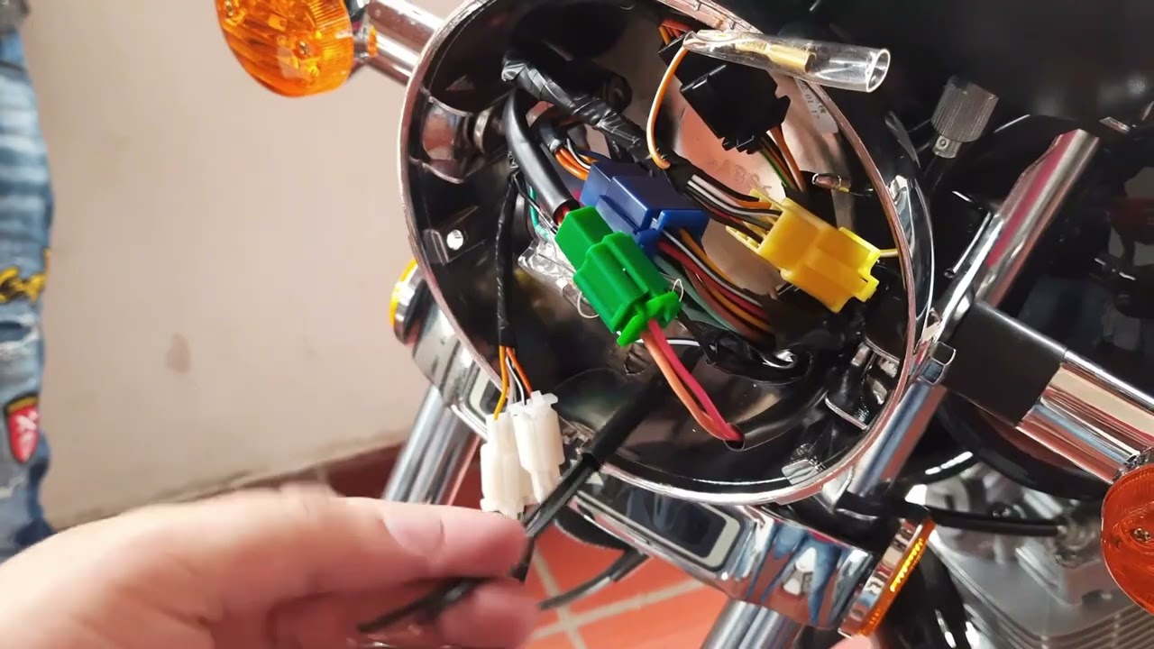 COMO QUITAR LUZ DIRECTA A GN125