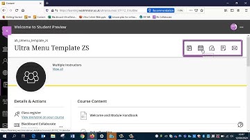 Blackboard Ultra: A Tour of Inside the Module