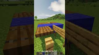 Ping Pong Table in Minecraft 🏓| Minecraft Build Tutorial | #shorts #minecraft #minecraftshorts