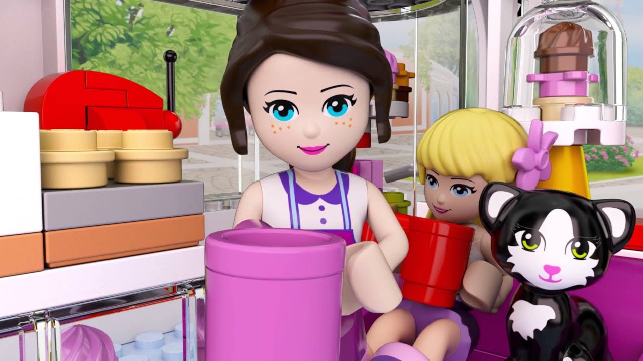 Heartlake Cupcake Cafe - LEGO Friends - 41119 - Product Animation 