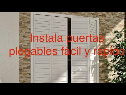 Vídeo: Portes abatibles de bricolatge. Dibuixos, fabricació i instal·lació, instal·lació d'automatismes