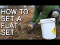 HOW TO Set A Flat Set For Coyote Trapping