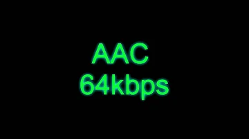 AAC vs MP3 @ 64kbps