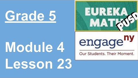 Eureka Math Grade 5 Module 4 Lesson 23