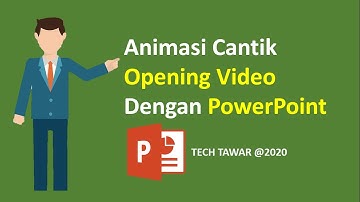 Membuat Animasi Intro Opening Video Menggunakan PowerPoint Part 1